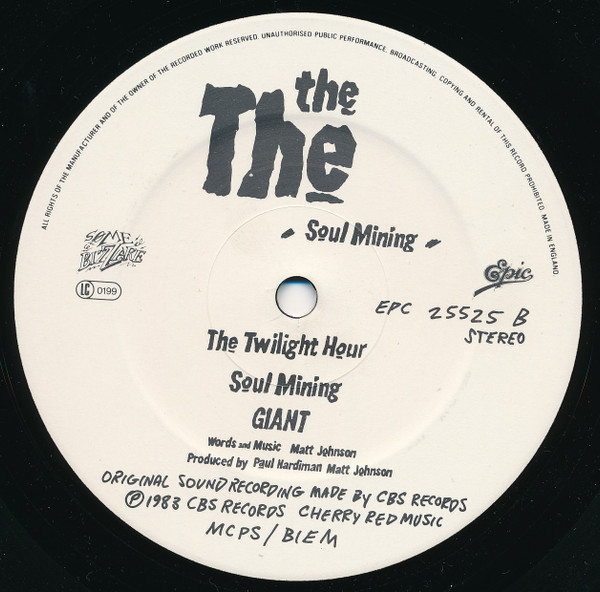 The The - Soul Mining | Epic (EPC 25525) - 4 The The - Soul Mining | Epic (EPC 25525) - 4