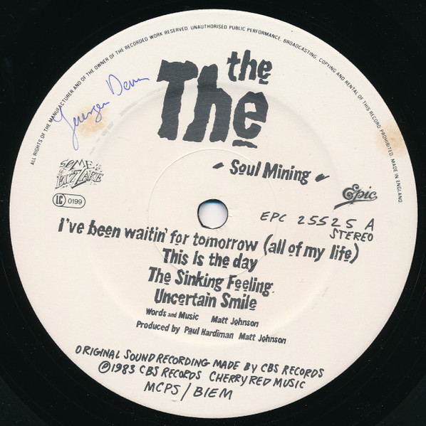 The The - Soul Mining | Epic (EPC 25525) - 3 The The - Soul Mining | Epic (EPC 25525) - 3