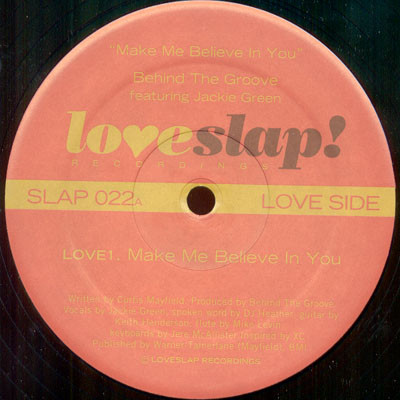 Behind The Groove Featuring Jackie Green - Make Me Believe In You | Loveslap! Recordings (SLAP022)