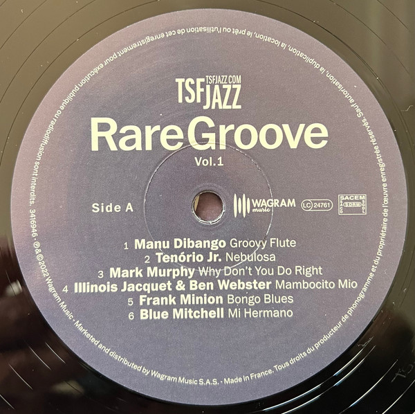 Various - TSF JAZZ Rare Grooves Vol. 1 - A Fine Selection Of Rare Jazz Tracks With A Funky Flavor | Wagram Music (3416946) - 3