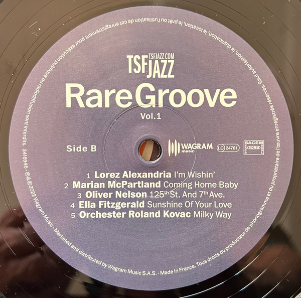 Various - TSF JAZZ Rare Grooves Vol. 1 - A Fine Selection Of Rare Jazz Tracks With A Funky Flavor | Wagram Music (3416946) - 4
