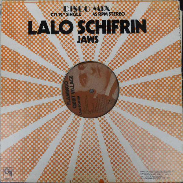 Lalo Schifrin - Jaws | CTI Records (OJL 2)