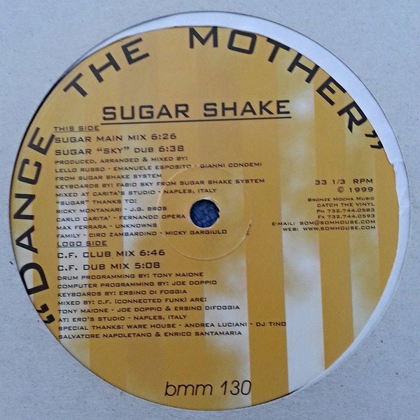 Sugar Shake - Dance The Mother | Bronze Mocha Music (BMM 130)