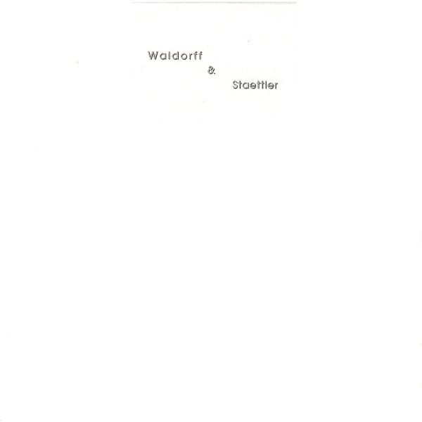 Waldorff & Staettler - One EP | Various Silver Recordings (Various 010) - main