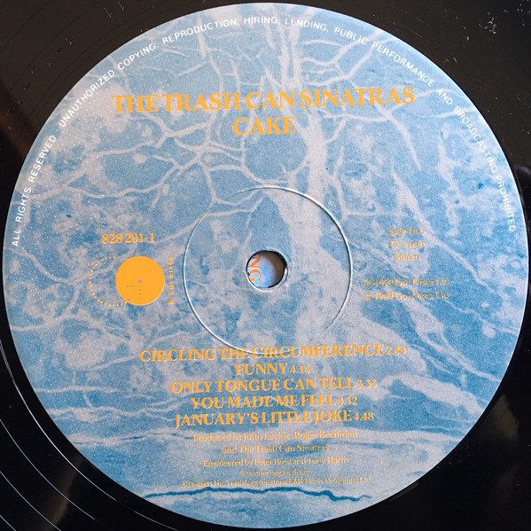 The Trash Can Sinatras - Cake | Go! Discs (828 201-1) - 4