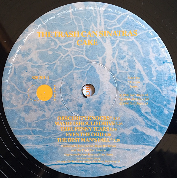 The Trash Can Sinatras - Cake | Go! Discs (828 201-1) - 3