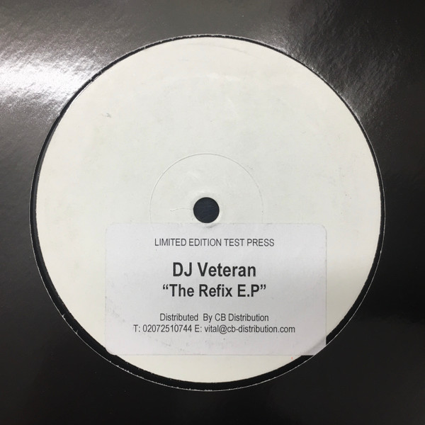DJ Veteran - The Refix E.P | Krush Records (KR010)