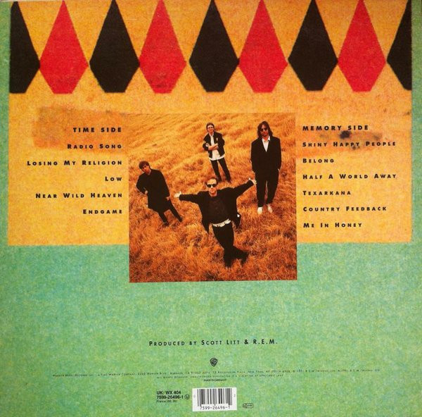R.E.M. - Out Of Time | Warner Bros. Records (7599-26496-1) - 2 R.E.M. - Out Of Time | Warner Bros. Records (7599-26496-1) - 2