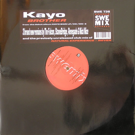 Kayo - Brother | SweMix Records (SWE T 36) Kayo - Brother | SweMix Records (SWE T 36)