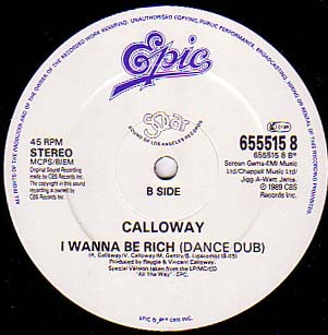Calloway - I Wanna Be Rich | Epic (655515 8) - 4
