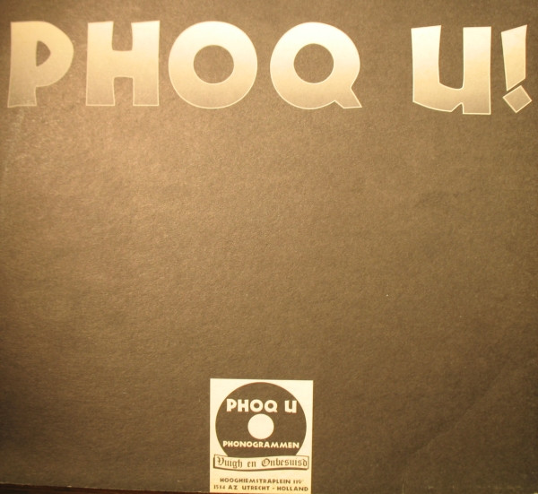 Heinrich Tillack - Tick Trax Volume II | PHOQ U PHONOGRAMMEN (PH.U.2) - 4