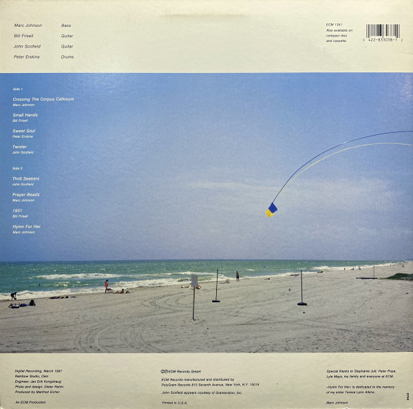 Marc Johnson's Bass Desires - Second Sight | ECM Records (ECM 1351) - 2