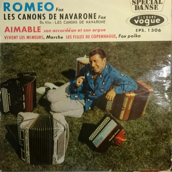 Aimable Son Accordéon Et Son Orgue - Romeo | Disques Vogue (EPS. 1306) Aimable Son Accordéon Et Son Orgue - Romeo | Disques Vogue (EPS. 1306)