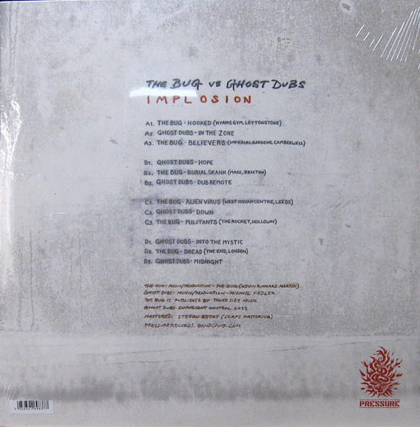 The Bug vs Ghost Dubs - Implosion | Pressure (PRESH027LP) - 2 The Bug vs Ghost Dubs - Implosion | Pressure (PRESH027LP) - 2