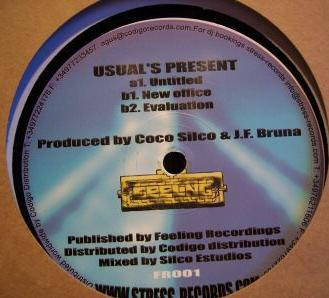 Usuals - Usual's Present | Feeling Recordings (FR001) - main Usuals - Usual's Present | Feeling Recordings (FR001) - main