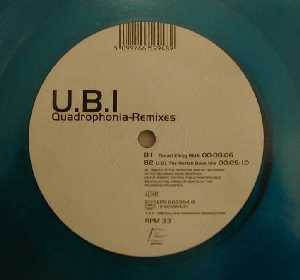 U.B.I. - Quadrophonia (Remixes) | Epidrome (EPD 665994 8)