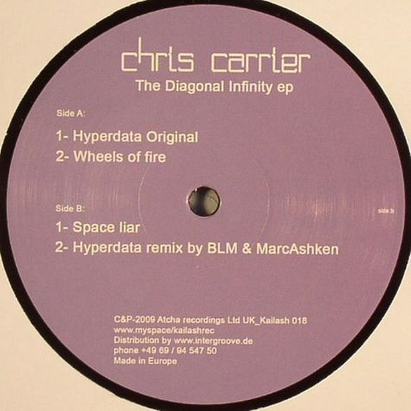 Chris Carrier - The Diagonal Infinity EP | Kailash (Kailash 018) - main Chris Carrier - The Diagonal Infinity EP | Kailash (Kailash 018) - main