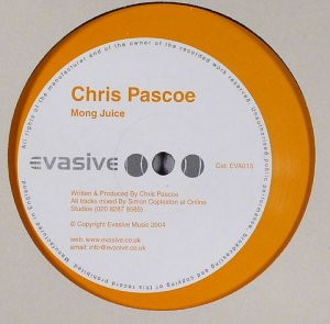 Chris Pascoe - Mong Juice / Trippy Breakfast | Evasive Records (EVA013) Chris Pascoe - Mong Juice / Trippy Breakfast | Evasive Records (EVA013)
