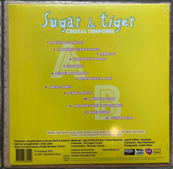 Sugar & Tiger - Cristal Temporel | NOA Music (SAFT 2201)