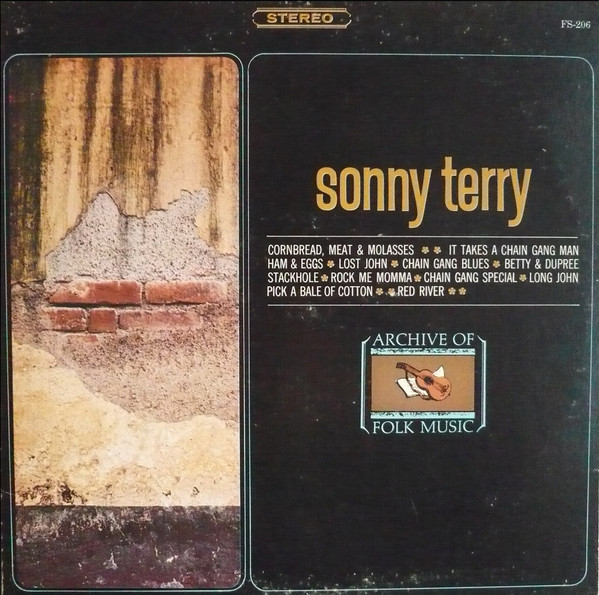 Sonny Terry - Blind Sonny Terry | Archive Of Folk Music (FS-206) Sonny Terry - Blind Sonny Terry | Archive Of Folk Music (FS-206)