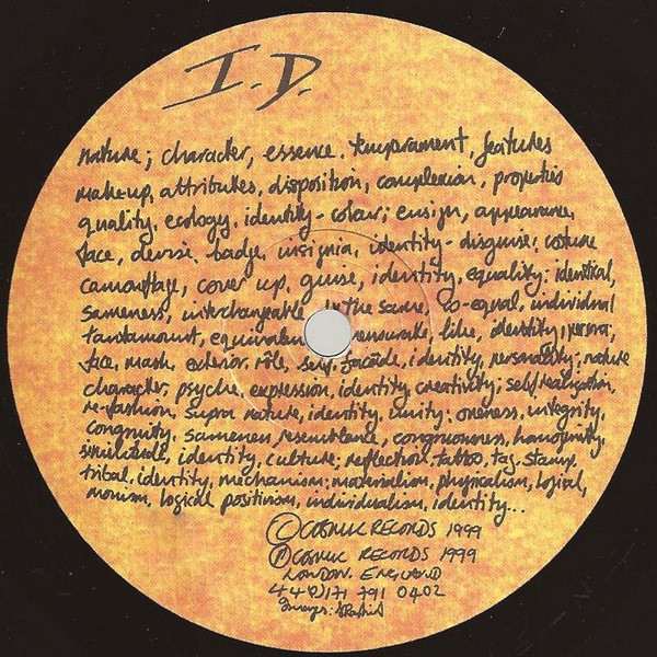 Life - Now EP | Cosmic ID (COSID002) - 2