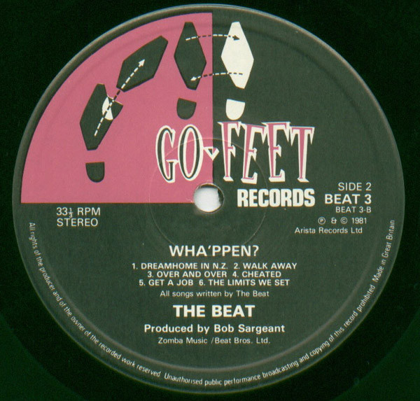 The Beat - Wha'ppen? | Go-Feet Records (BEAT 3) - 4