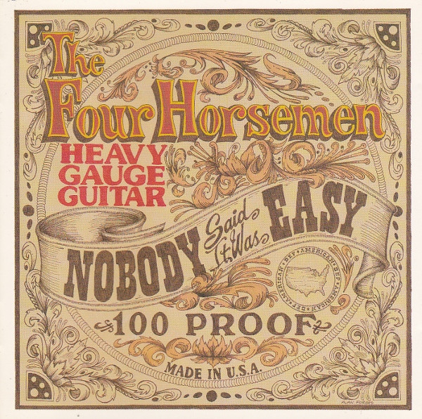 The Four Horsemen - Nobody Said It Was Easy | Def American Recordings (CD 26561)