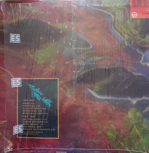 Mike Oldfield - Earth Moving | Virgin (V2610)