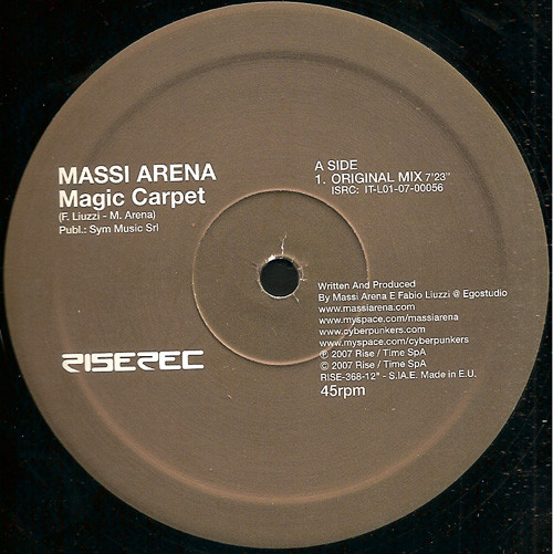 Massi Arena - Magic Carpet | Rise (RISE 368)