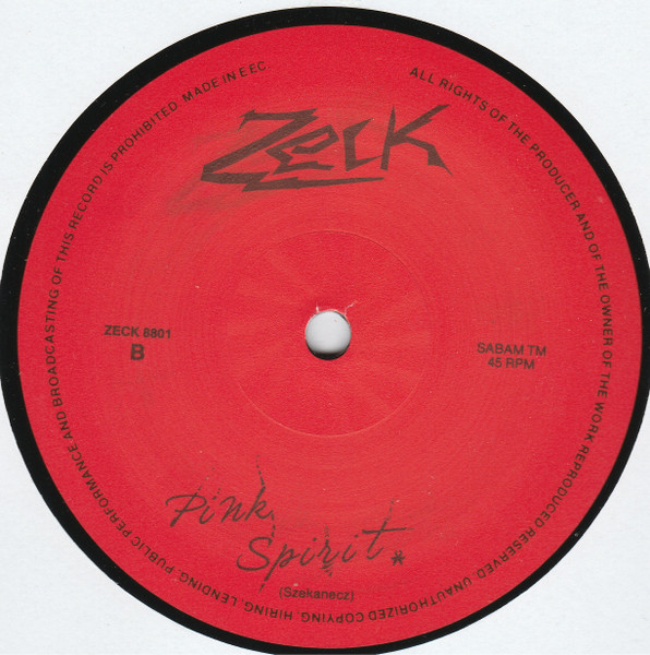 Zeck - Pink Spirit | Zeck Recordings (8801) - 4