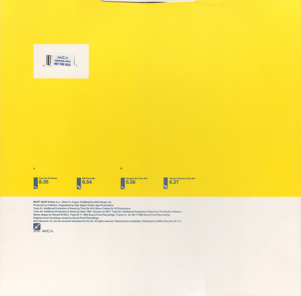 E-Motion - Naughty North Sexy South | MCA Records (MCST 40076) - 2 E-Motion - Naughty North Sexy South | MCA Records (MCST 40076) - 2