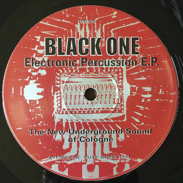 Black One - Electronic Percussion E.P. | Force Inc. Music Works (FIM 070)