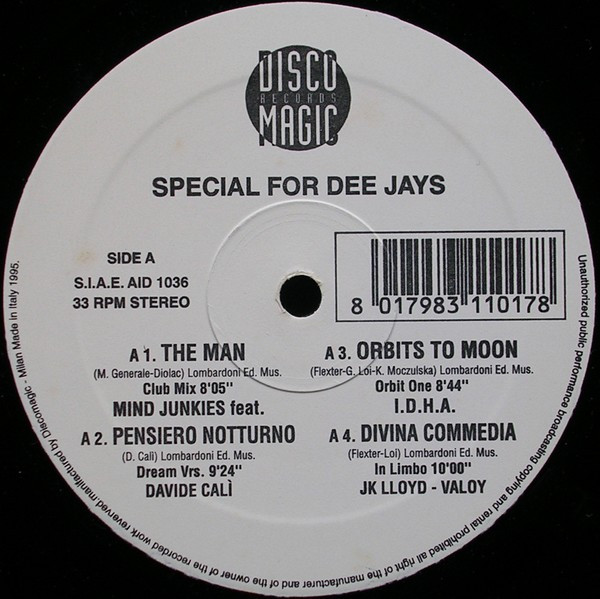Various - Special For Dee Jays | Discomagic Records (AID 1036) Various - Special For Dee Jays | Discomagic Records (AID 1036)