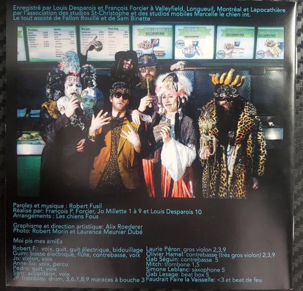 Robert Fusil Et Les Chiens Fous - Les Mardis Gras à Hochelaga [CD] | Not On Label (none) - 2