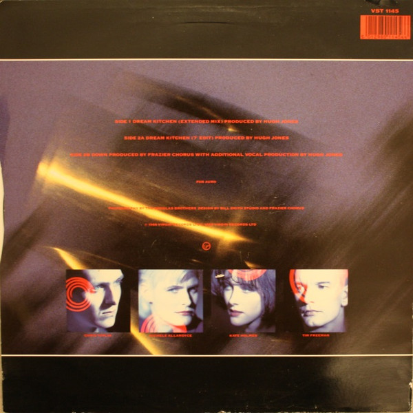 Frazier Chorus - Dream Kitchen | Virgin (VST 1145) - 2