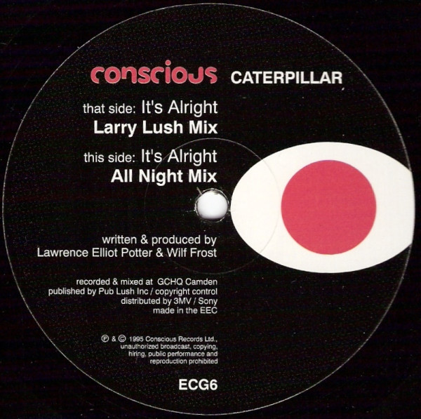 Caterpillar - It's Alright | Conscious Records (ECG6) - 3