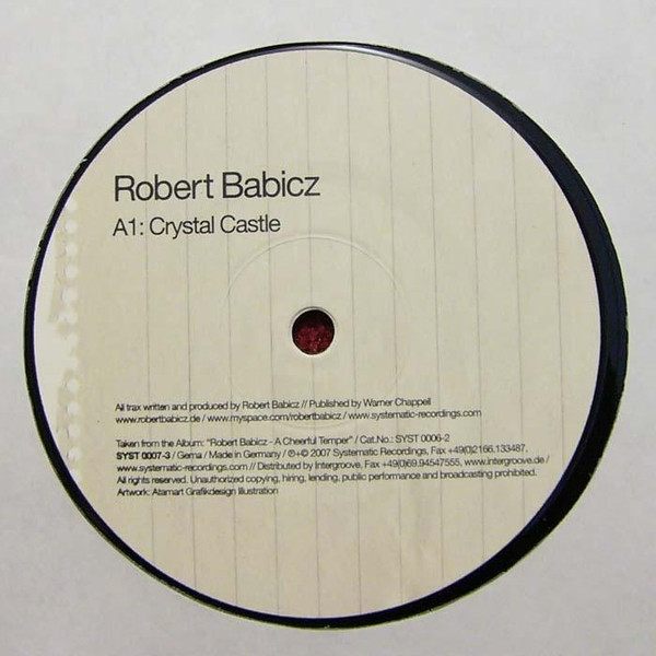 Robert Babicz - Crystal Castle | Systematic (SYST 0007-3) - 3