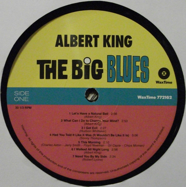 Albert King - The Big Blues | WaxTime (772162) - 3