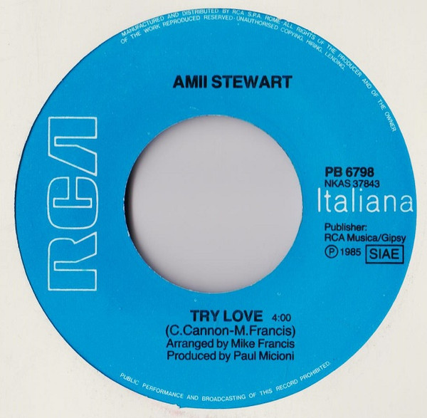 Amii Stewart - Try Love / That Loving Feeling | RCA (PB 6798) - 3 Amii Stewart - Try Love / That Loving Feeling | RCA (PB 6798) - 3