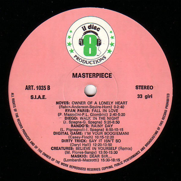 Various - Masterpiece | Il Discotto Productions (ART 1035) - 4 Various - Masterpiece | Il Discotto Productions (ART 1035) - 4