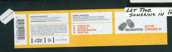 Milk & Sugar - Let The Sunshine In | Milk & Sugar Recordings (MSR 060) - 3