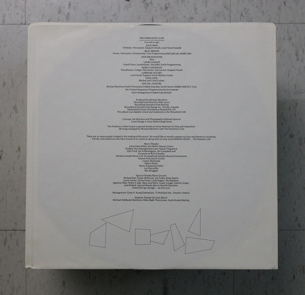 The Parachute Club - At The Feet Of The Moon [Vinyl] | Current (KKL1-0553) - 4