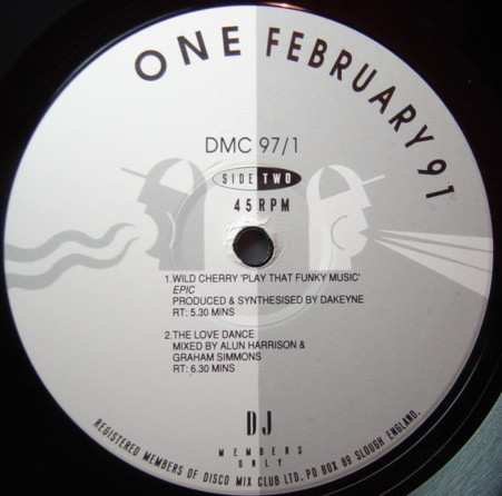 Various - February 91 - One | DMC (DMC 97/1) - 3