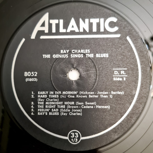 Ray Charles - The Genius Sings The Blues | Atlantic (8052) - 3 Ray Charles - The Genius Sings The Blues | Atlantic (8052) - 3