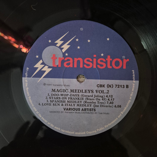 Various - Magic Medleys Vol.2 | Transistor Music (CBK (N) 7153 A) - 3
