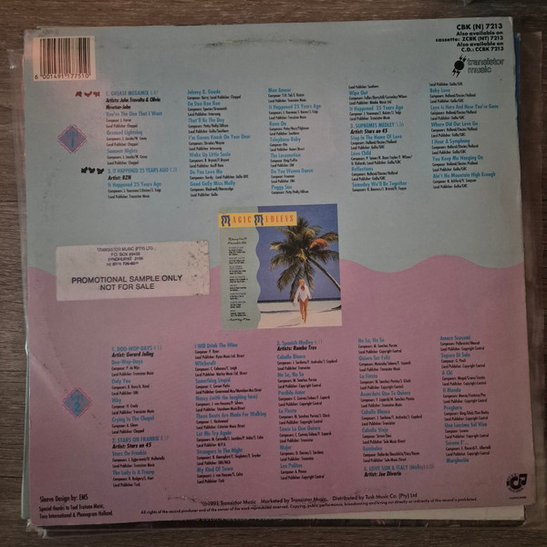 Various - Magic Medleys Vol.2 | Transistor Music (CBK (N) 7153 A) - 2