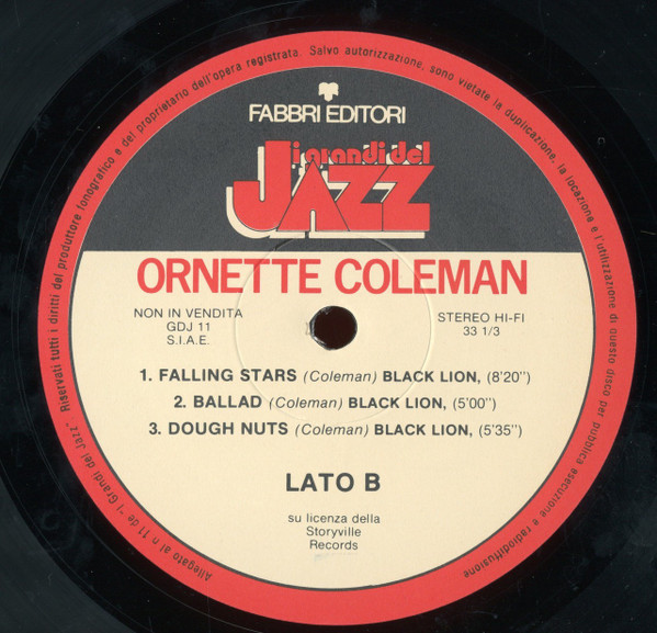 Ornette Coleman - Ornette Coleman | Fabbri Editori (GdJ 11) - 4