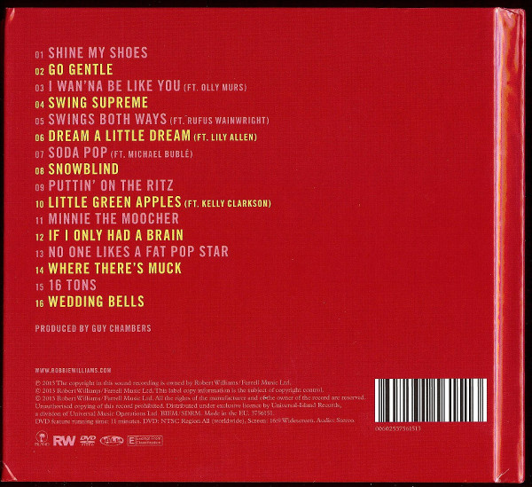 Robbie Williams - Swings Both Ways | Island Records (3756151) - 2
