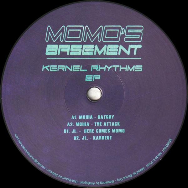Mohia  &  JL. - Kernel Rhythms EP | Momo's Basement (MMBT001)