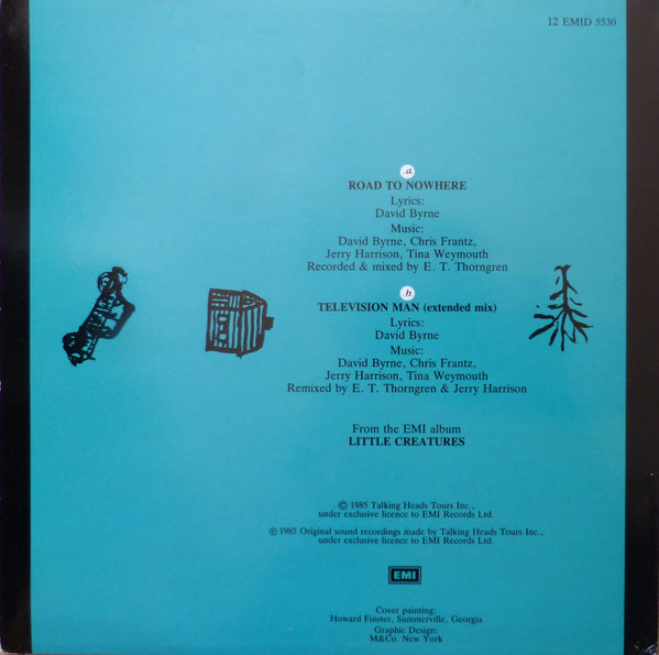 Talking Heads - Road To Nowhere | EMI (12EMID 5530) - 2